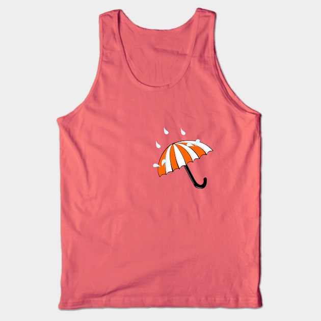 Under My Umbrella Tank Top by traditionation